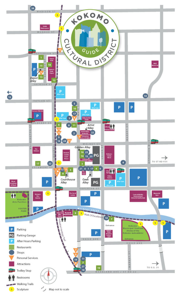 Downtown District Map – Greater Kokomo