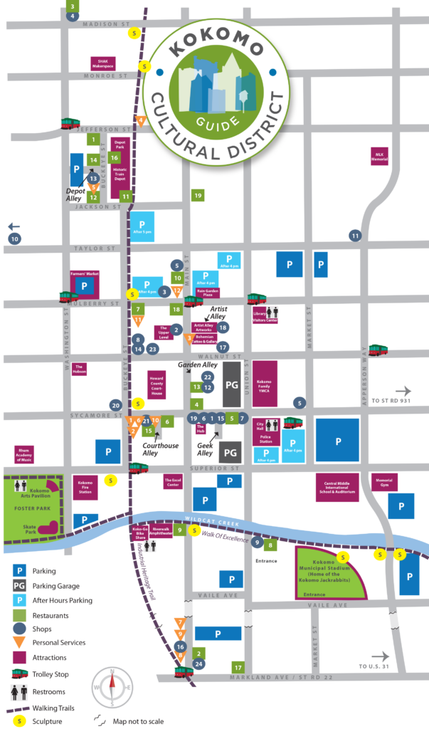 Downtown District Map – Greater Kokomo